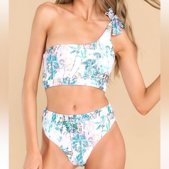 Multi Print Bikini - Picture 2 of 16